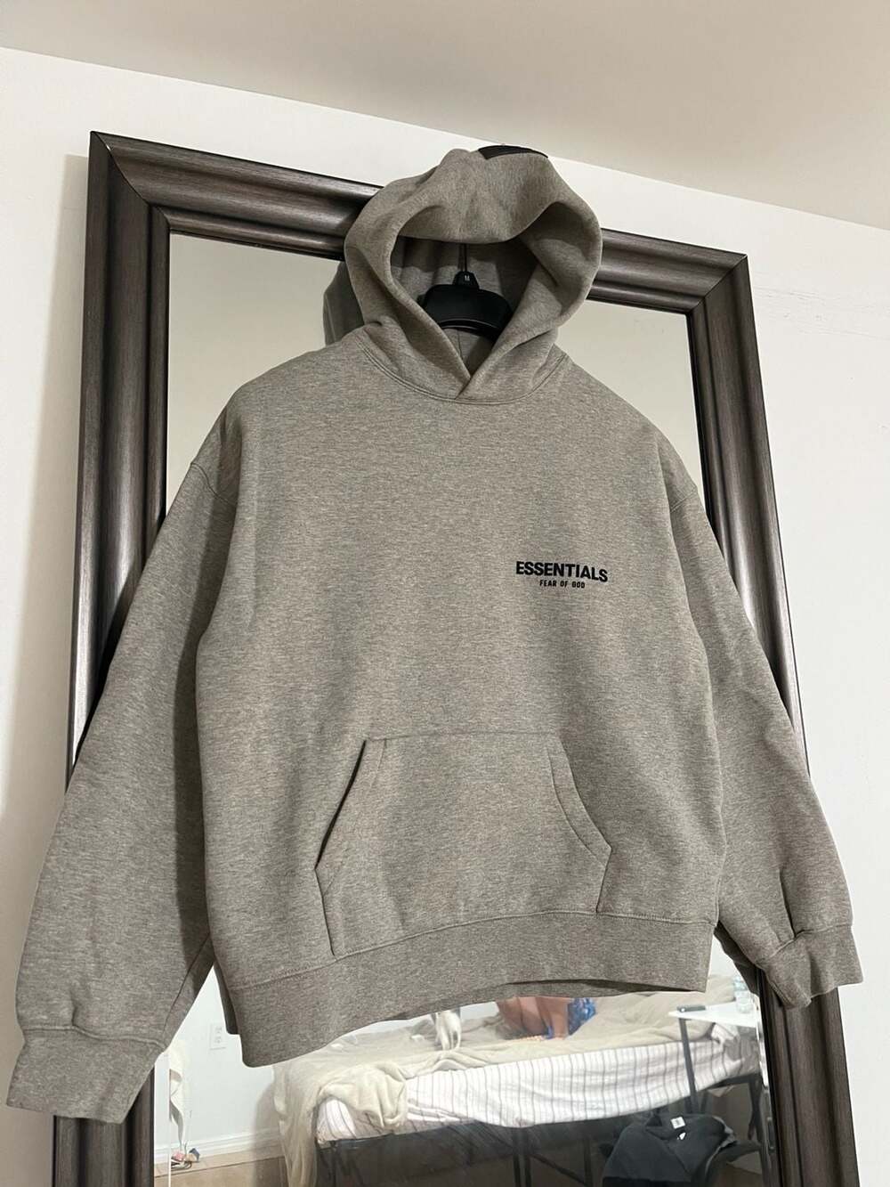 Fear Of God Essentials Hoodie Size M Dark Oatmeal